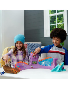 Juego de Patinaje Hot Wheels Octopus Skatepark con Patineta y Zapatillas 2