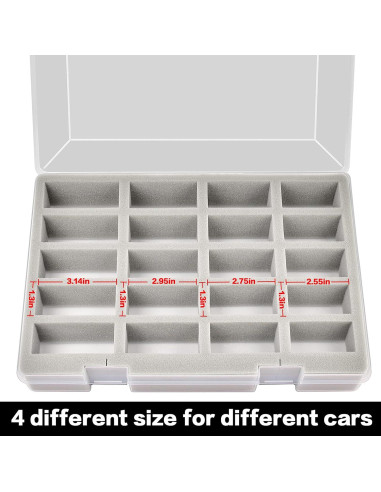 Estuche de Almacenamiento para 20 Coches Hot Wheels FULLCASE