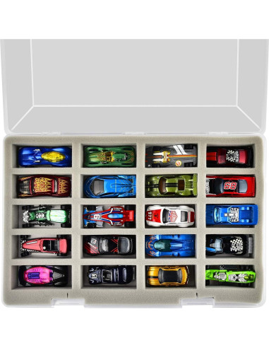Estuche de Almacenamiento para 20 Coches Hot Wheels FULLCASE