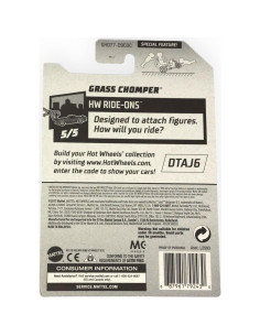 Hot Wheels Chomper de Césped 1:64 Mattel Naranja 2020 2