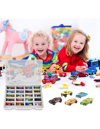Estuche de Almacenamiento para 20 Coches Hot Wheels FULLCASE