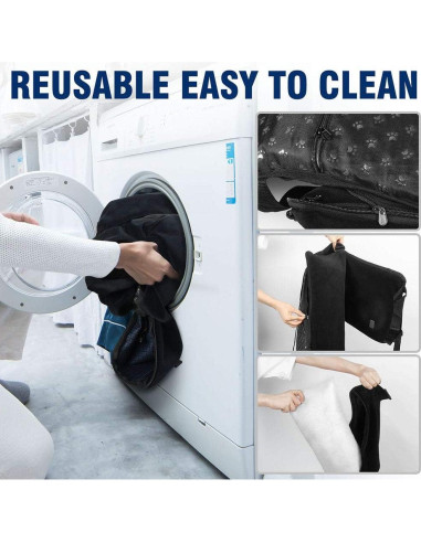 Asiento elevador para perros BOCHAO Negro 57x54x33 cm