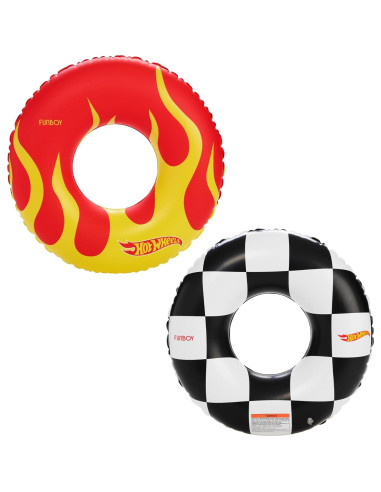 Flotador de Piscina Reversible FUNBOY Hot Wheels 86 cm