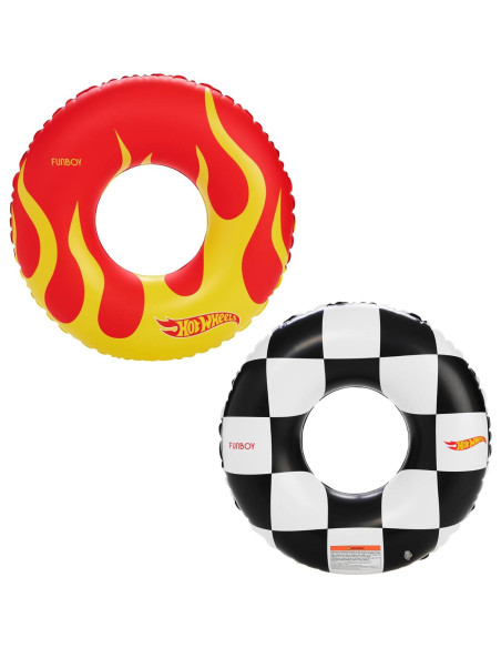 Flotador de Piscina Reversible FUNBOY Hot Wheels 86 cm