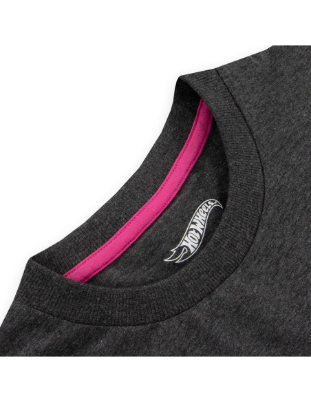 Conjunto camiseta y pantalones cortos Hot Wheels para niñas 8 años