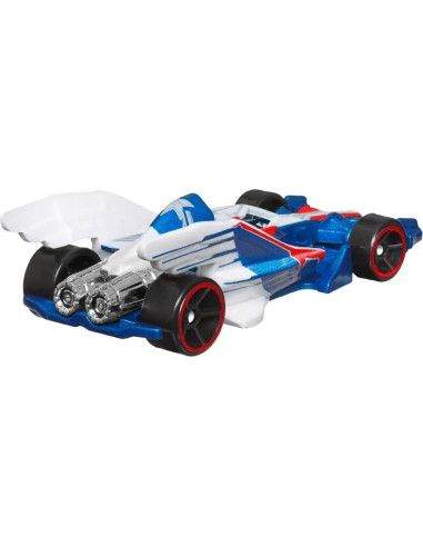Hot Wheels Marvel Paquete 2 Autos Capitán América y Marvel