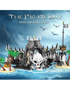 Conjunto de Edificio Bahía Pirata Medieval Reobrix 66012 2650 Piezas 2