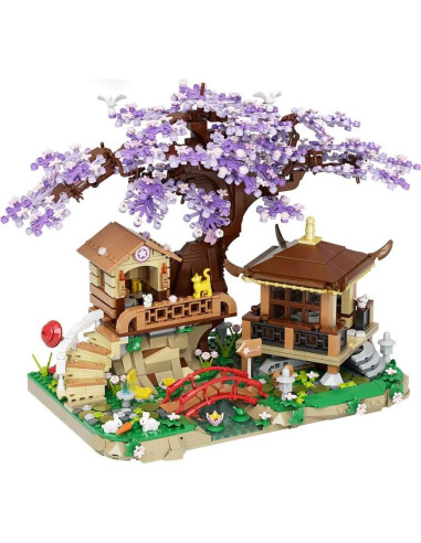 Conjunto de Construcción Jardín Casa en Árbol Shantou 1388 Piezas