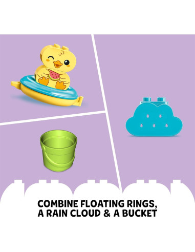 LEGO DUPLO 10965 - Tren de Animales Flotantes para Bebés 1.5+