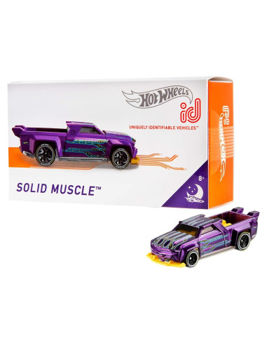 Hot Wheels id Muscle Sólido Mattel - Vehículo 10x20 cm