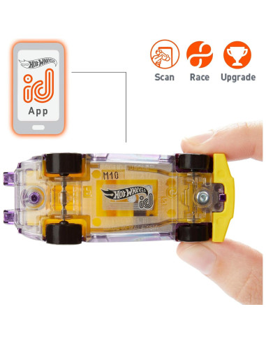 Hot Wheels id Muscle Sólido Mattel - Vehículo 10x20 cm