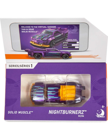 Hot Wheels id Muscle Sólido Mattel - Vehículo 10x20 cm