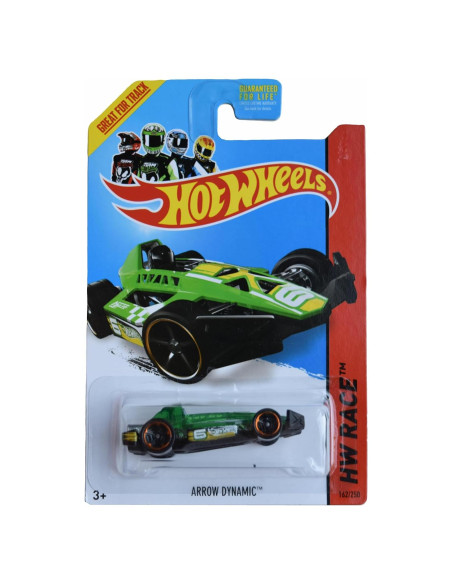 Hot Wheels Flecha Dinámica 1:64 Mattel Verde Metal-Plástico
