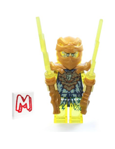 LEGO NINJAGO Minifigura Jay Dragón Dorado 71768 - Sin Alas 2