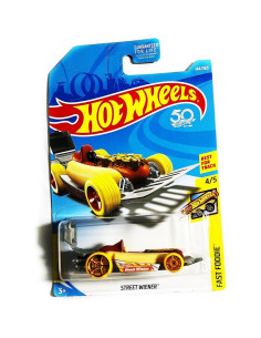 Coche Hot Wheels Street Wiener Hot Dog 2/5 - 40.64g 2