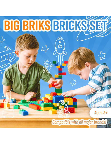 Juego de Bloques de Construcción Strictly Briks - 108 Piezas