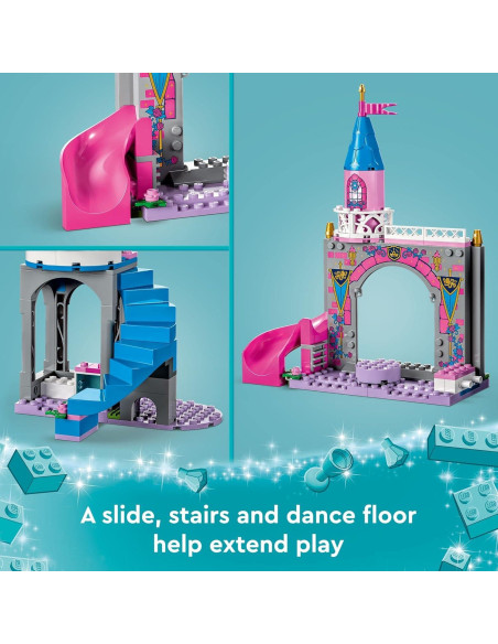 LEGO Castillo de Aurora Disney Princess 43211 - Juguete 4+
