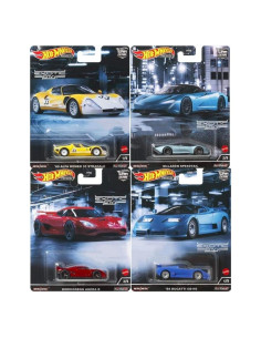 Hot Wheels 2022 Exotic Envy 4-Pack - Alfa Romeo, McLaren, Koenigsegg, Bugatti