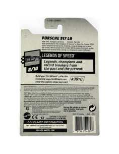 Hot Wheels Porsche 917 LH 2018 Leyendas de Velocidad 1:64 2