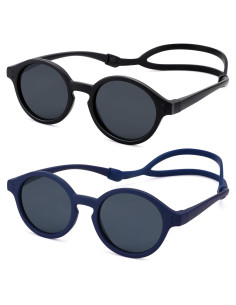 Gafas de sol polarizadas NULOOQ para bebés - Paquete de 2