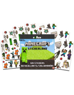 Conjunto de Stickers de Minecraft - 240 Stickers para Niños 2