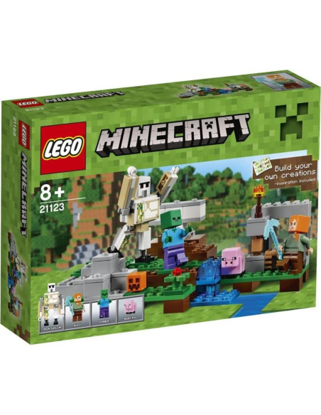 LEGO Minecraft El Golem de Hierro 21123 - Set de Construcción