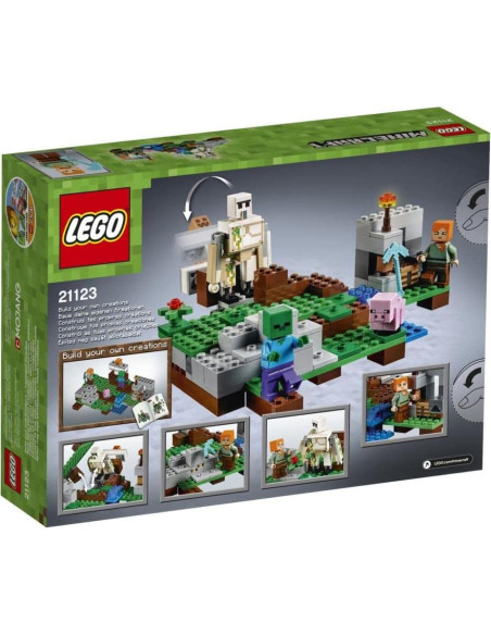 LEGO Minecraft El Golem de Hierro 21123 - Set de Construcción