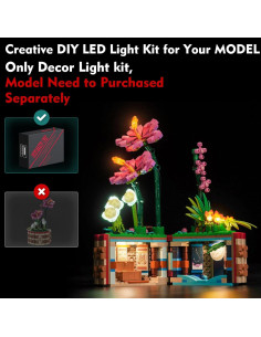 Kit de Luz LED LocoLee para Macetero de Moana LEGO 43252 2