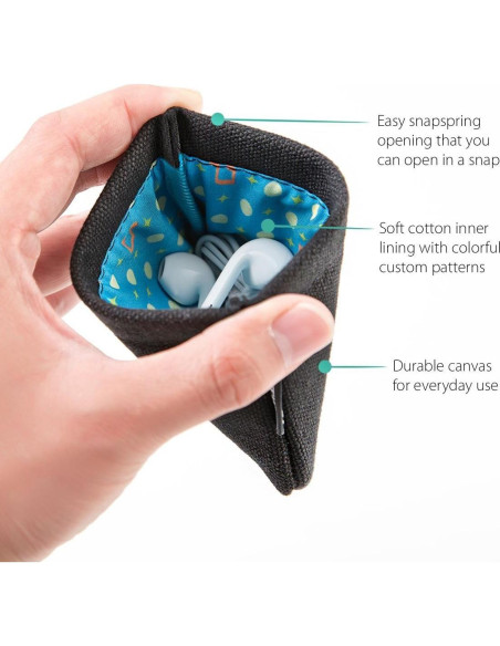 Kit de Bolsa de Bolsillo UT Wire - 1 Cargador y Estuche Negro