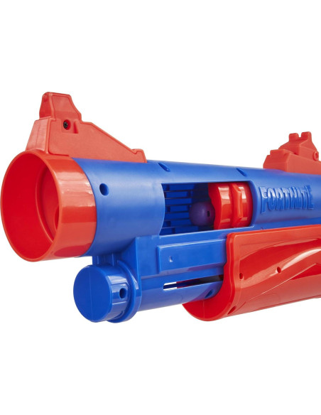 Blaster Nerf Fortnite Pump SG - Dardos Mega - Carga por Cámara