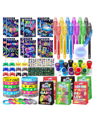 Conjunto de Favores de Cumpleaños Videojuegos SNLN 12 Piezas