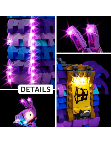 Kit de Iluminación LED Kyglaring para Lego 77071 Fortnite