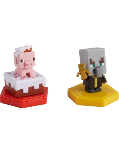 Figuras de Acción Mini Boost Minecraft Earth 2-Pack Mattel