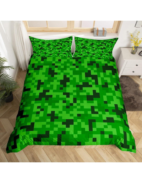 Juego de Funda de Edredón Completo Castle Fairy Verde