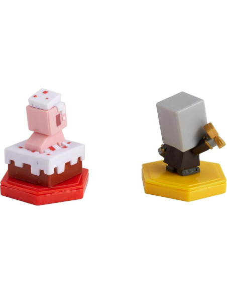 Figuras de Acción Mini Boost Minecraft Earth 2-Pack Mattel
