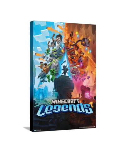 Póster de Lienzo Minecraft: Legends Trends International 37.4x56.7cm
