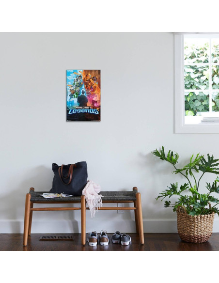 Póster de Lienzo Minecraft: Legends Trends International 37.4x56.7cm