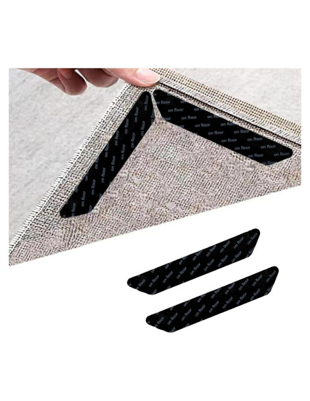 Agarradores de Alfombra Antideslizantes WSHK1 - Paquete de 10