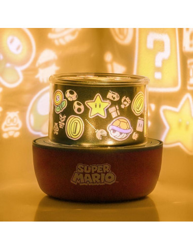 Luz Proyector Super Mario Paladone - Lámpara LED 12.2cm