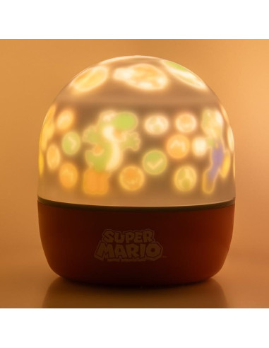 Luz Proyector Super Mario Paladone - Lámpara LED 12.2cm