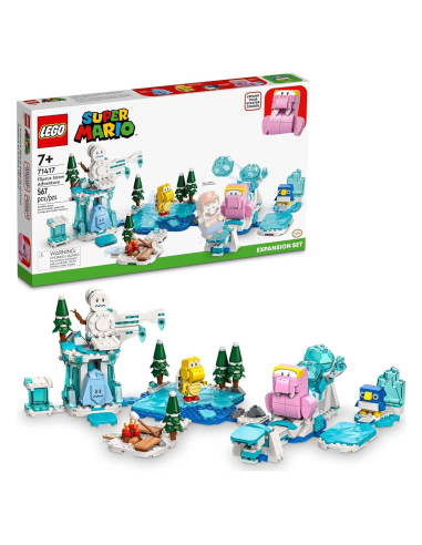 LEGO Super Mario Aventura en la Nieve Fliprus 71417 - Set de Expansión