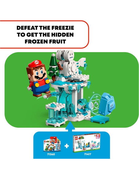 LEGO Super Mario Aventura en la Nieve Fliprus 71417 - Set de Expansión