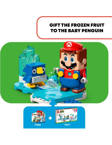 LEGO Super Mario Aventura en la Nieve Fliprus 71417 - Set de Expansión