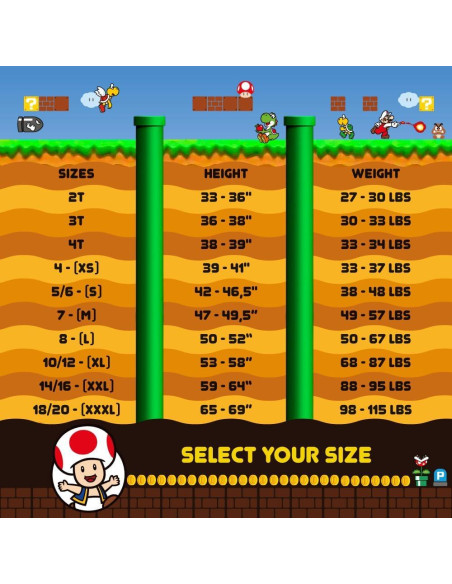 Chaqueta Bomber Varsity Super Mario Bros Niños Azul Talla 6/7