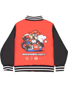 Chaqueta Bomber Varsity Super Mario Bros Niños Talla 8 2