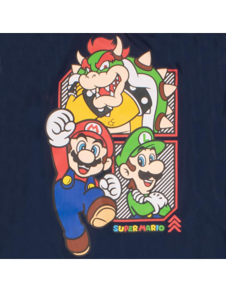 Chaqueta Bomber Varsity Super Mario Bros Nintendo Niños 8