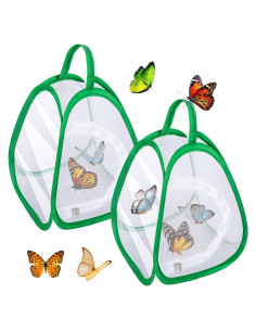 Jaula Plegable para Mariposas DECOHS 2 Pcs 25.4x22.4x20.3 cm