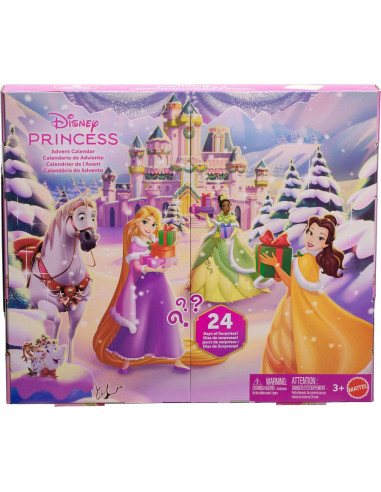 Calendario de Adviento Princesas Disney Mattel con 24 Sorpresas