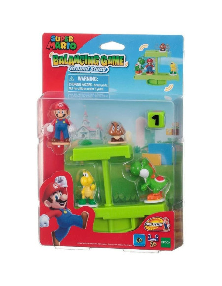 Juego de Equilibrio Super Mario Etapa de Suelo 7358 - 4 Figuras