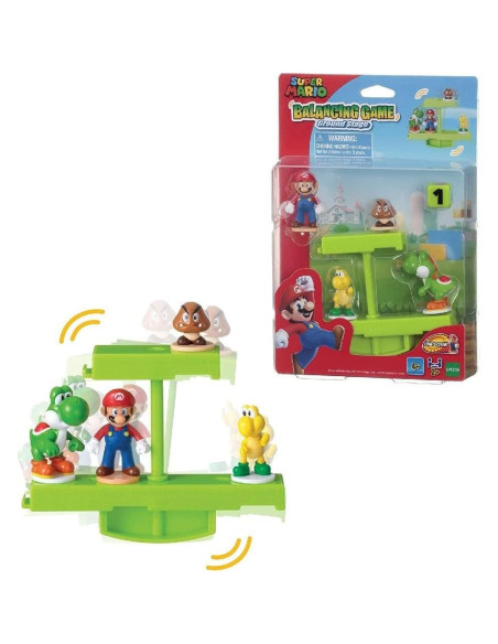 Juego de Equilibrio Super Mario Etapa de Suelo 7358 - 4 Figuras
